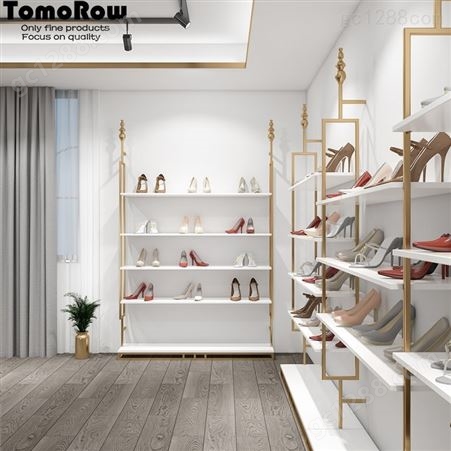 2021新款落地货架鞋店鞋架展示架多层置物架商用包包架子服装店