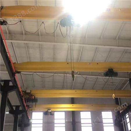 5吨电动单梁起重机 车间仓库货物吊运 运行稳定 操作简单