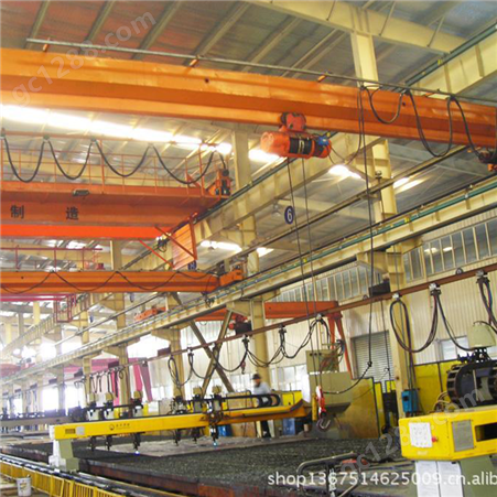 5吨电动单梁起重机 车间仓库货物吊运 运行稳定 操作简单