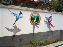 广东 墙体彩绘 不退色不变色 色彩鲜艳 幼儿园彩绘