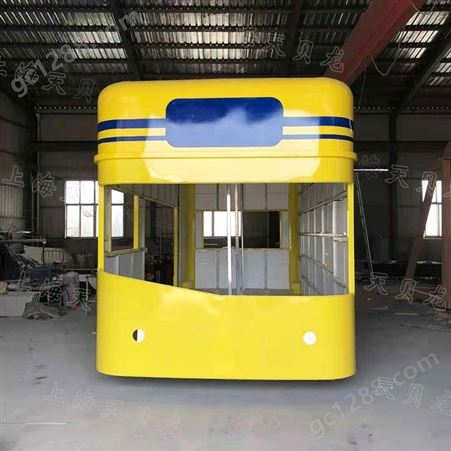 双层巴士餐车 天贝龙定制出售 八米长复古售卖车模型