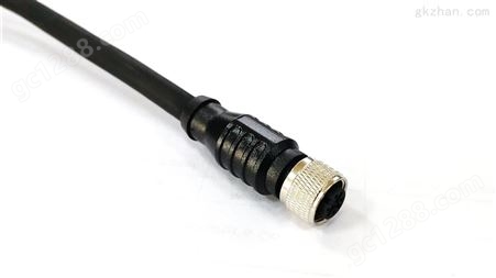 I/O通信普通PVC电缆M12航空插头2