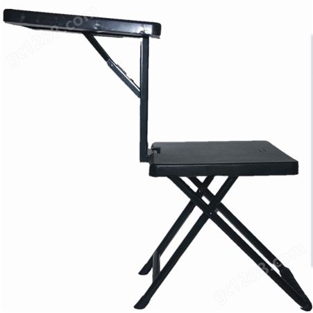 塑胶作业椅子 折叠会议作业桌椅 多功能户外办公折叠桌椅