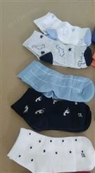 HTC海堂春儿童棉袜5双盒装男童女童卡通印花中大童袜子库存尾货厂