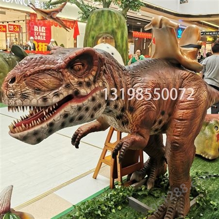 户外仿真恐龙模型摆件恐龙公园商场主题恐龙游乐园美陈装饰景观雕塑