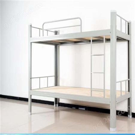 上下铺铁床 学生宿舍双层床 员工宿舍床 成人高低床铁架子双人床