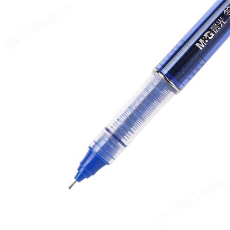 晨光ARP41801直液笔速干笔水性签字笔全针管0.5mm笔尖（黑）12支/盒