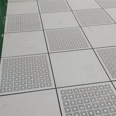 水泥填充复合防静电地板适用于各类消防监控室 减震缓冲 防水渗透