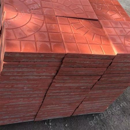 水泥花砖 用于城市市政工程 水泥彩砖 抗压力强 孔礼