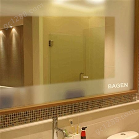 贝室防雾镜  方形圆形防雾膜  酒店浴室灯镜解决方案