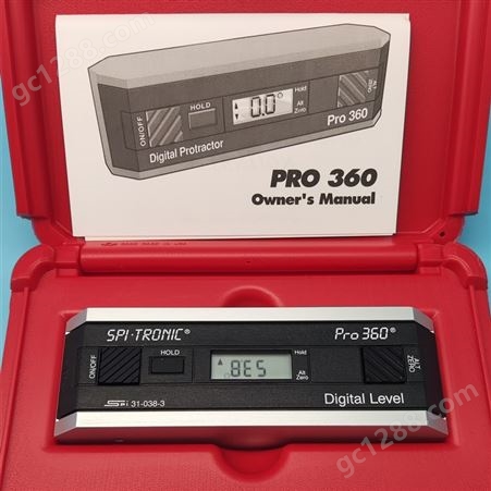 美国SPI 高精密数显角度计倾角仪 PRO360 经销批发