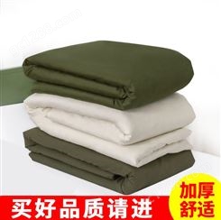 棉褥子学生单人棉花被褥磨毛保暖工地单位宿舍棉絮垫被