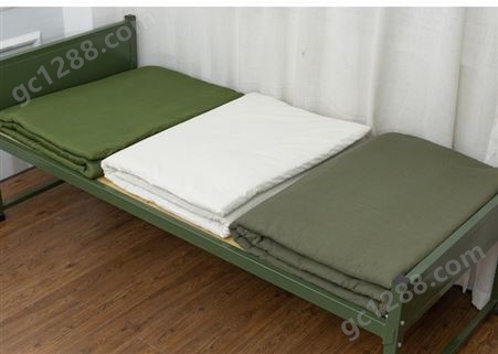 热熔被褥 绿色热熔被棉褥子 学生宿舍床上用品