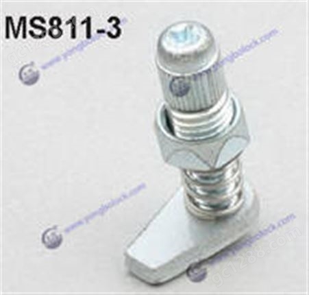 MS811-3碳钢旋钮锁