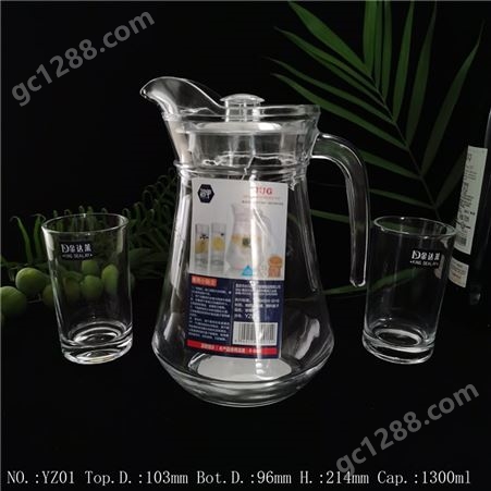 玻璃水壶批发 名甲 玻璃水壶 规格