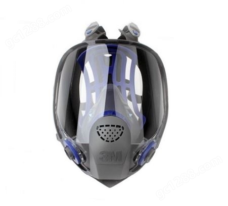 消防防毒全面具 六点式头带防毒面罩 FF-402 硅胶全面型防护面罩