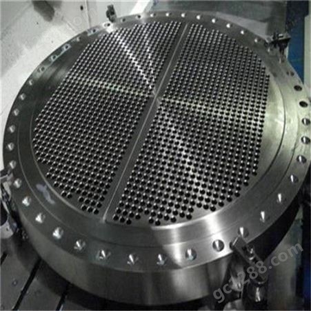 百纳管道生产大口径压力容器法兰管板 碳钢折流板