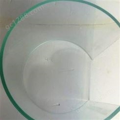 北京建安定制圆弧钢化异形夹胶热弯艺术玻璃
