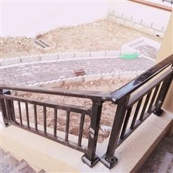 鑫栏免焊接工艺楼梯扶手-多种材质楼梯扶手现场组和安装