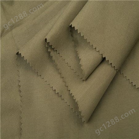 Z677全棉阻燃防撕裂格子布，功能性面料斜纹防火布