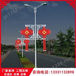 2米双耳led中国结厂家-路灯杆led中国结-LED中国结厂家