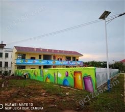 新农村建设墙绘 墙体彩绘 社区商场形象墙设计 大唐盛世专业定制