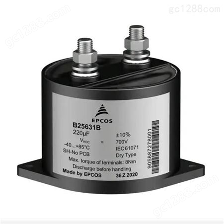 优势供应EPCOS薄膜电容器MKP 100UF 480VDC B32362A4107J080