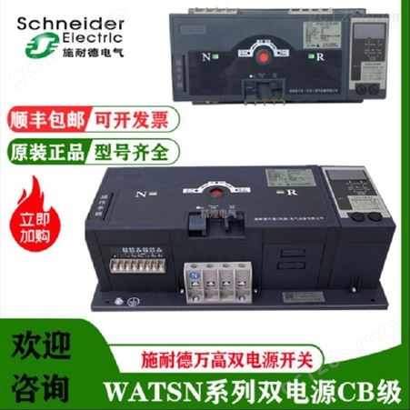 现货施耐德WATSNA-100A/4P天津万高双电源