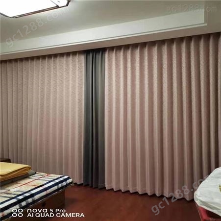 北京遮阳窗帘生产商供应 依布世嘉机房屏蔽帘 北京订做单位窗帘