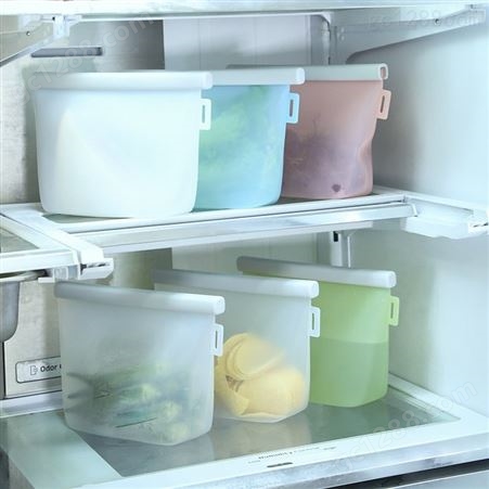 科安硅胶食品保鲜袋 自封袋冰箱密封收纳袋储奶袋母乳保鲜袋商超商品